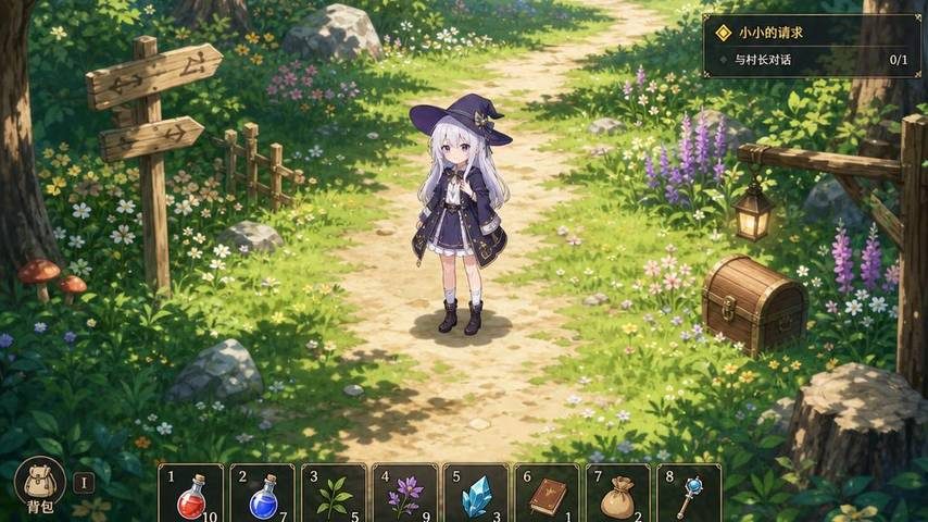 魔女秘药 角色路线 实机截图 6
