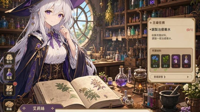魔女秘药 支线内容 资料图 1
